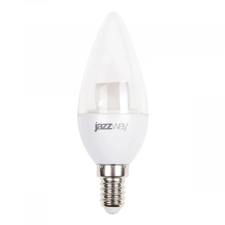 Лампа светодиодная Jazzway E14 7W 4000K прозрачная 2853127