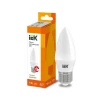 Лампа светодиодная IEK E27 7W 3000K матовая LLE-C35-7-230-30-E27