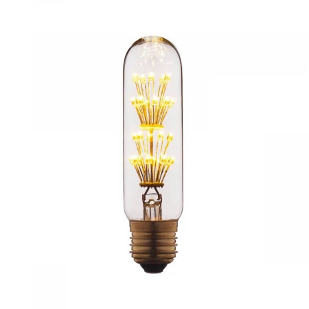 Лампа светодиодная филаментная E27 2W прозрачная T1030LED