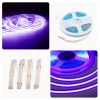 Светодиодная лента Apeyron 11W/m 352LED/m COB фиолетовый 2M 182ОО