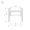 Профиль Arlight Mic-H-Comfy-2000 Anod 029844