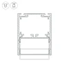 Профиль Arlight SL-Line-4050-3L-2000 Anod 044666