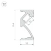 Профиль Arlight SL-Bevel-W21-2000 Anod 043687