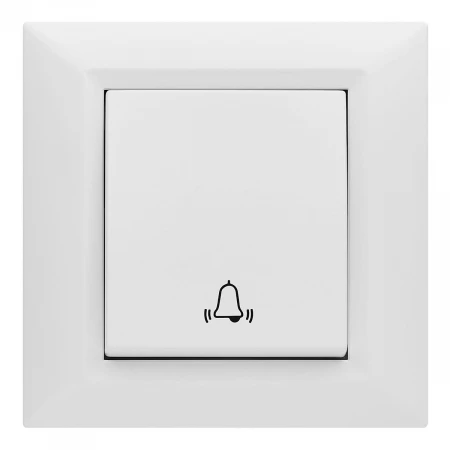 Выключатель Звонок Vesta-Electric Roma белый FVKZ010101BEL
