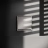 Проходной переключатель встраиваемый Voltum S70 одноклавишный 10А, (кашемир) VLS010303