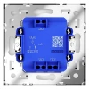 Проходной переключатель встраиваемый Voltum S70 одноклавишный 10А, (кашемир) VLS010303