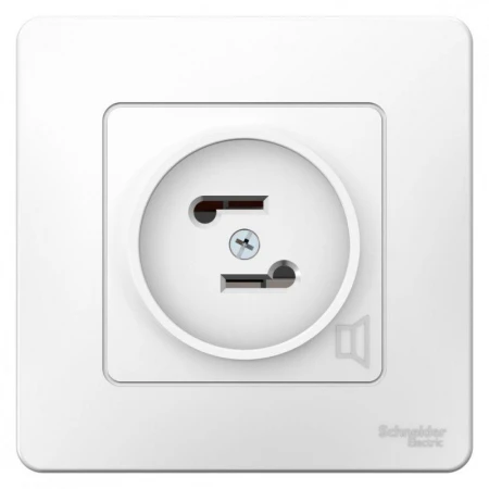Розетка FM радио Systeme Electric Blanca белая BLNPS000011