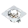 Розетка LK Studio с з/к, без шторок (белый) LK60 863104-1