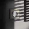 Терморегулятор электронный Voltum S70 с индикацией и датчиком, для теплого пола, (шелк) VLS070104