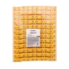 Клеммная винтовая колодка KВ-35 10-35, ток 80 A, полипропилен желтый REXANT (10 шт./уп.) 07-5035-3