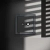 Розетка телевизионнная встраиваемая Voltum S70 оконечная TV+SAT, (графит) VLS060407