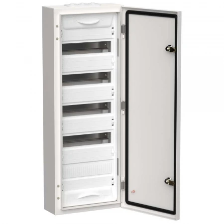 TITAN 5 Корпус металлический ЩРн-60 (1х60) 835х310х140мм IP54 белый IEK TI5-50-N-060-54