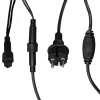 Cветодиодная гирлянда Sneha бахрома 230V белый мерцающий A-520 LED W FLASH