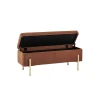 Банкетка Stool Group Болейн с ящиком велюр терракотовый 20A544VF-MOMO-10