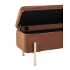 Банкетка Stool Group Болейн с ящиком велюр терракотовый 20A544VF-MOMO-10