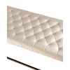 Банкетка Stool Group ИНСИГНИЯ вельвет бежевый сталь золото BENCH-011-TG-BG