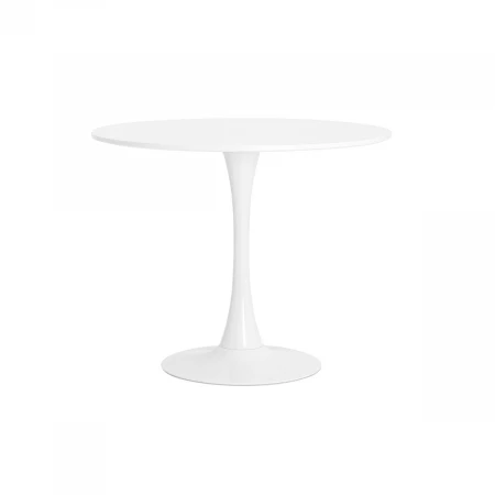 Кухонный стол Stool Group Tulip D90 белый УТ000004232