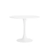 Кухонный стол Stool Group Tulip D90 белый УТ000004232
