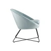 Кресло Stool Group Колумбия вельвет пыльно-голубой DOUMBIA HLR-60