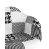 Кресло Stool Group EAMES пэчворк черно-белое Y809 bw