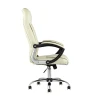 Кресло руководителя TopChairs Tower бежевое D-418 beige