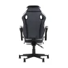 Игровое кресло Stool Group Virage черное с белым BURGENDY YKC