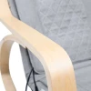 Кресло-качалка AksHome Smart бежевый ткань (лен) 80979