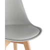 Кухонный стул Stool Group FRANKFURT серый дер. Ножки Y863 grey