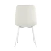 Кухонный стул Stool Group Oliver экокожа белый белые ножки fb-oliver-eco-white