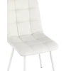 Кухонный стул Stool Group Oliver экокожа белый белые ножки fb-oliver-eco-white