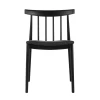 Кухонный стул Stool Group Ranch с мягким сиденьем черный 8305 black