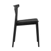 Кухонный стул Stool Group Ranch с мягким сиденьем черный 8305 black