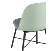 Кухонный стул Stool Group Shell с мягким сиденьем серо-зеленый 8336 greyish green 70077
