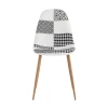 Кухонный стул Stool Group Валенсия SN пэчворк черно-белый OS-001P patchwork bw