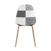 Кухонный стул Stool Group Валенсия SN пэчворк черно-белый OS-001P patchwork bw
