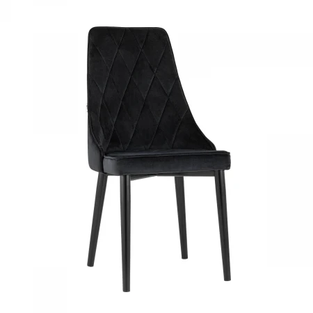 Кухонный стул Stool Group Версаль велюр черный AV 425-H75-08