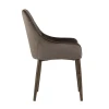 Кухонный стул Stool Group Диана велюр коричневый (ножки дерево) MC101-2 KD HLR-49