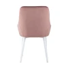 Кухонный стул Stool Group Диана велюр пыльно-розовый (ножки белые) MC101-2 KD HLR-44