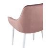 Кухонный стул Stool Group Диана велюр пыльно-розовый (ножки белые) MC101-2 KD HLR-44