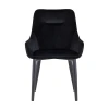 Кухонный стул Stool Group Диана велюр черный MC101-2 KD HLR-66