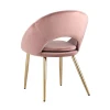 Кухонный стул Stool Group Кензи пыльно-розовый KENZIE PINK