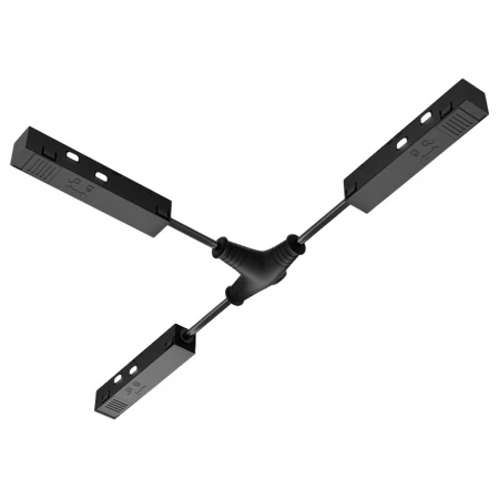 Коннектор питания Hesby Lighting ElDeko для шинопровода 48В, чёрный HSBL_0071