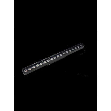 Трековый линейный светильник направленного света Hesby Lighting ElDeko ,325мм-3000К, 18Вт, черный HSBL_0148