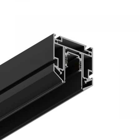 Шинопровод Hesby Lighting под натяжной потолок ElDeko, 48В-1м, чёрный HSBL_0072