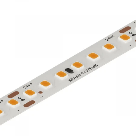 Светодиодная лента Kraab Systems PIXIE SMD 2835-140 24В 5Вт 3000К CRI92 10мм 5м 27.100.2
