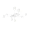 Потолочная люстра Arte Lamp Legacy A8024PL-8WH