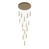 Подвесная светодиодная люстра Kink Light Монс 07530-15A,36