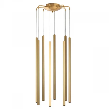 L8T747333 Люстра TUBO LED 40W 2400LM 25G ЗОЛОТО 3000K