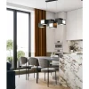 Подвесной светильник LED4U L7600-900 BK