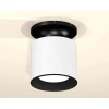 Комплект накладного светильника Ambrella light Techno Spot XS7401080 SWH/PBK/SBK белый песок/черный полированный/черный песок (N7926, C7401, N7021)